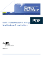 Guide To Greenhouse Gas Management For Small Business & Low Emitters