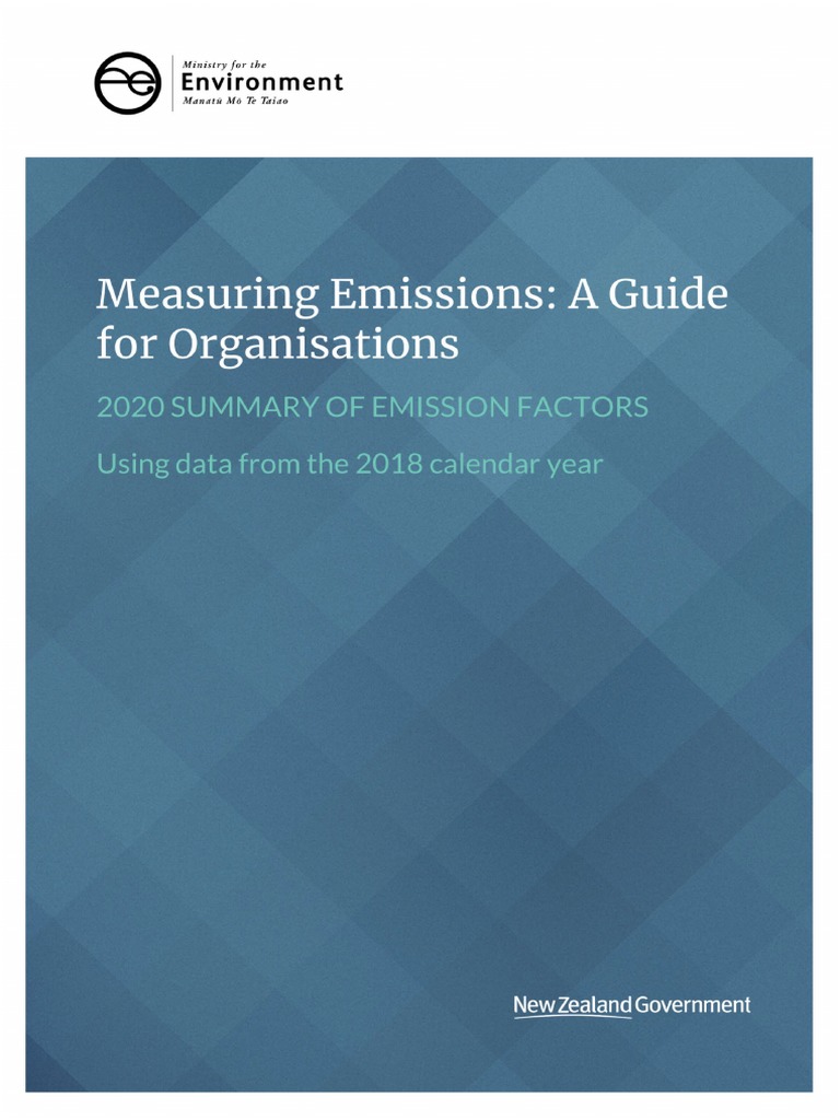 Measuring Emissions Factors Summary 2020 Final | PDF | Plug In Hybrid ...