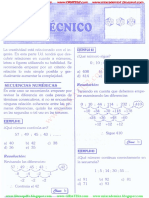 Psicotecnico-Secuencias y Distribuciones Numericas Literales y Graficas-Ejercicios Resueltos