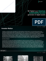 Bit Digital Is An Generator of Digital Assets: American Sustainability-Focused