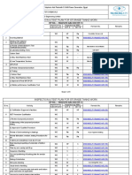 Inspection & Test Plan For Storage Tanks Work: ITP NO.:-9560/SITE/QAC/022/ITP-13