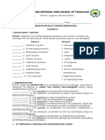 Fil8 - q1 Written Exam