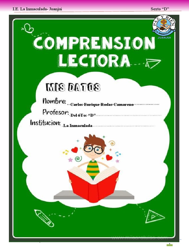 Plan Lector para Sexto Grado Primaria | PDF | Maestros | Salón de clases