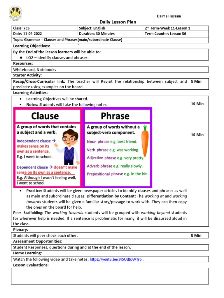 Grade 4 English Image Types | PDF | Lesson Plan | Reading Comprehension