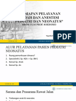 Kesiapan Pelayanan Bedah dan Anestesi Pediatri