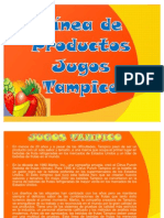 Presentacion Linea de Productos Tampico