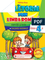 CLR4 Calatorie Prin Limba Romana Cls 4 Re 2020