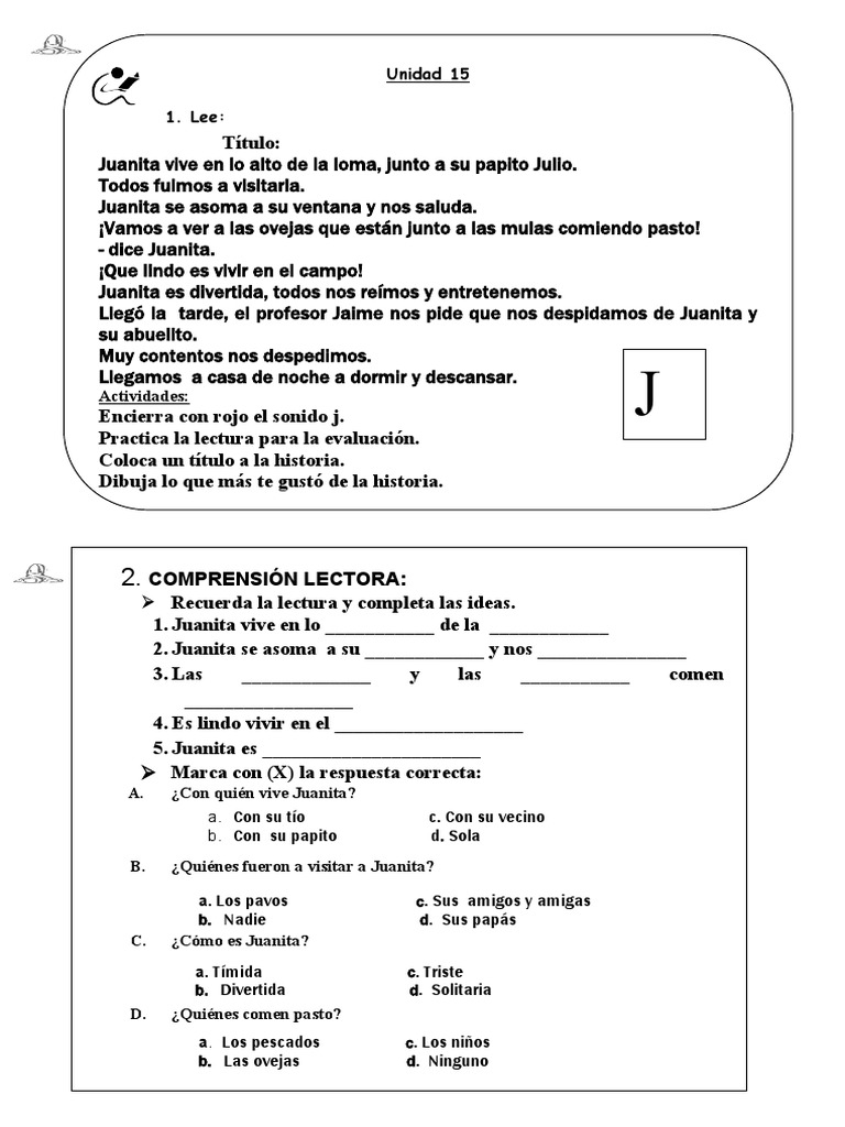 Unidad 15 | PDF | Artes del Lenguaje y Comunicación
