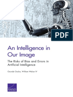 An Intelligence in Our Image: The Risks of Bias and Errors in Artificial Intelligence