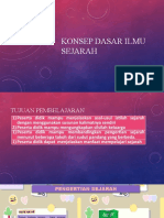 Konsep Dasar Ilmu Sejarah 1