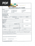 Employee Credit Card Acknowledgement Form | PDF