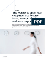 The Journey To Agile: How Companies Can Become Faster, More Productive, and More Responsive