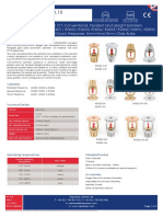 418 e en Ds 15mm 12 Cup Ssu SSP Sprinklers Vds LPCB Ce