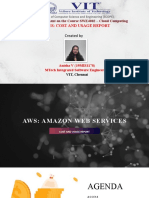 Aws: Cost and Usage Report: Video Assignment On The Course SWE4002 - Cloud Computing