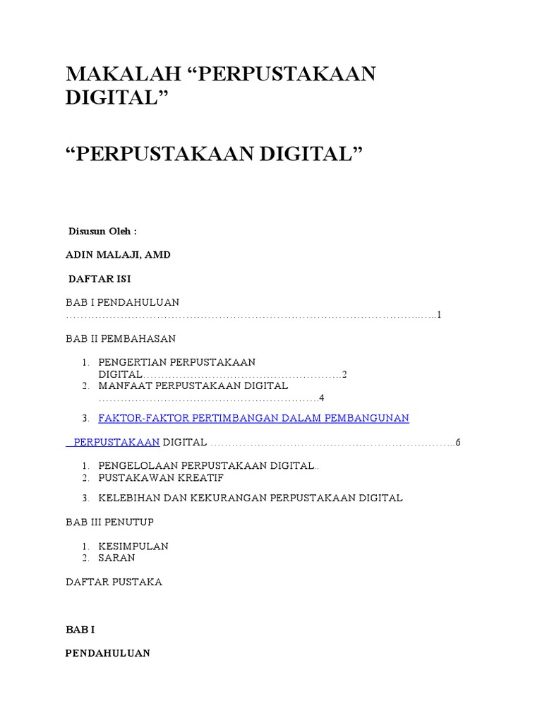Perpustakaan Digital Desa Solusi Modern untuk Mengakses Pengetahuan di Pedesaan
