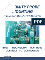 Proximity Probe Mounting Thrust Measurements