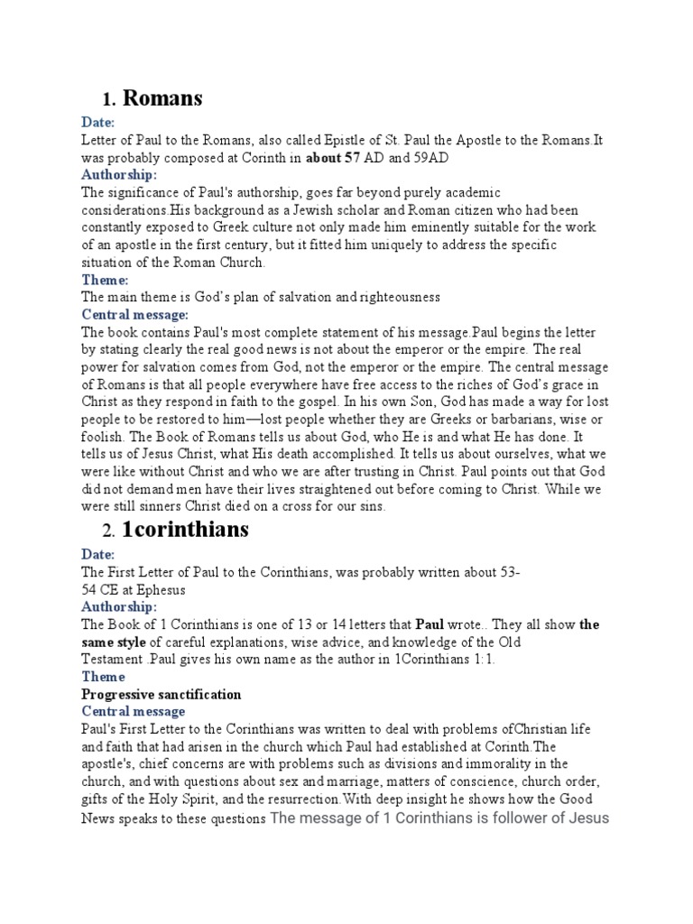 Paul's Letter PDF Paul The Apostle Epistle To The Galatians