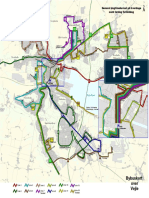 Bybuskort Over Vejle - Dagtimekørsel På Hverdage... - 2005-2006 - Vejle Amts Trafikselskab