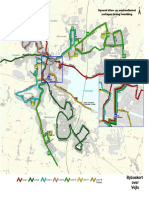 Bybuskort Over Vejle - Aften Og Weekendkørsel... - 2005-2006 - Vejle Amts Trafikselskab