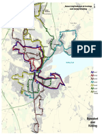 Bybuskort Over Kolding - Dagtimekørsel På Hverdage... - 2005-2006 - Vejle Amts Trafikselskab