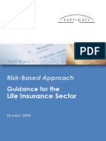 RBA Guidance For Life Insurance Sector