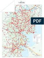 Oversigtskort - Regionalruter Og X-Bus Ruter I Vejle Amt 2003/04 - Vejle Amts Trafikselskab