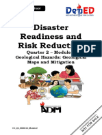 Disaster Readiness and Risk Reduction: Quarter 2 - Module 2 Geological Hazards: Geological Maps and Mitigation