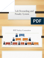 FST Lab Rewarding and Penalty System