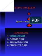 Bleeding Disorders: Maximin A. Pomperada, RN, MAN