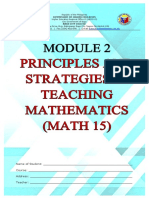 Module 2 Final Revised For Qa - Math 15 - Principles and Strategies in Teaching Mathematics