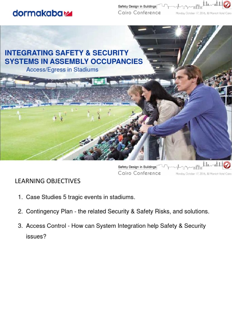 Integrating Safety & Security Systems | PDF | Access Control | Door