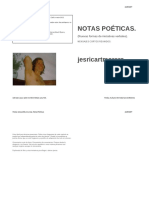 JesRICART Notas Poéticas - Poesia en Prosa.