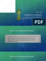 Aqidah Al-Awam