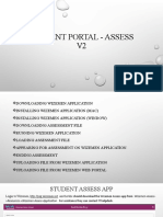 Student Portal - Assess V2