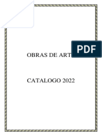 Catalogo Obras de Arte 2022