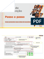 Ordem de Manutenção - Passo A Passo