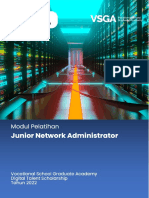 (New) 9 Modul Pelatihan Daring Junior Network Administrator Program VSGA DTS 2022