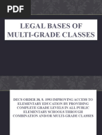 2 Legal Bases of Multi Grade Classes