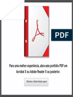 Para Uma Melhor Experiência, Abra Este Portfólio PDF em Acrobat X Ou Adobe Reader X Ou Posterior