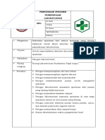 8.1.2.1 A2 SPO Penerimaan Spesimen.