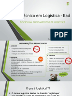 Fundamentos da Logística EAD