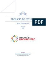 Tecnicas de Estudio