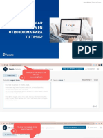 Cómo Buscar Antecedentes en Otro Idioma para Tu Tesis