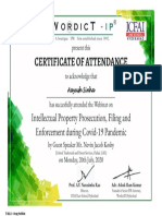 Certificate of Ip Webinar