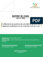 Rapport de stage - LAGMIHI Amine INRA (