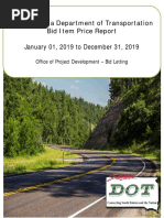 2019 Bid Item Price Report