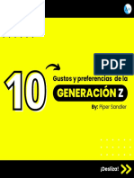 Generación Z - Gustos y Preferencias 2022