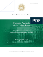 Financial Accounts of The United States: First Quarter 2022