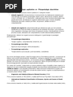 Psicopatologia esplicativa 