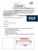 Examen Final de Diseño en Acero 2022 1XXXX